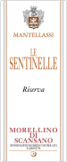 Mantellassi Le Sentinelle Morellino di Scansano Riserva 2009 Front Label