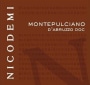Nicodemi Montepulciano d'Abruzzo 2013 Front Label