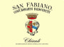 San Fabiano Borghini Baldovinetti Chianti 2013 Front Label