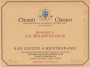 San Giusto a Rentennano Chianti Classico Riserva Le Baroncole 2009 Front Label