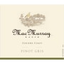 MacMurray Ranch Sonoma Coast Pinot Gris 2011 Front Label