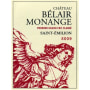 Chateau Belair-Monange  2009 Front Label