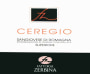 Zerbina Sangiovese di Romagna Superiore Ceregio 2007 Front Label