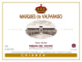 Paternina Marques de Valparais Crianza 2012 Front Label