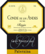 Paternina Conde de los Andes Gran Reserva 1999 Front Label