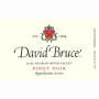 David Bruce Russian River Pinot Noir 2010 Front Label