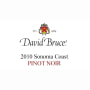David Bruce Sonoma Coast Pinot Noir 2010 Front Label