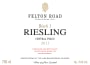 Felton Road Block 1 Riesling 2011 Front Label