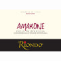 Riondo Amarone 2008 Front Label