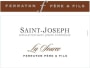 Ferraton Pere & Fils Saint-Joseph La Source Blanc 2014 Front Label