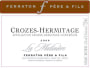 Ferraton Pere & Fils Crozes-Hermitage La Matiniere Blanc 2008 Front Label