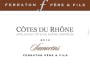 Ferraton Pere & Fils Cotes du Rhone Samorens Blanc 2012 Front Label