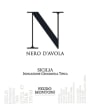 Feudo Montoni 'N' Nero d'Avola 2012 Front Label