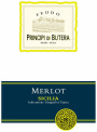 Feudo Principi di Butera Principi di Butera Merlot 2009 Front Label