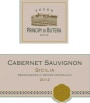 Feudo Principi di Butera Principi di Butera Cabernet Sauvignon 2012 Front Label