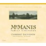 McManis Family Vineyards Cabernet Sauvignon 2011 Front Label