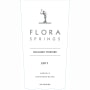 Flora Springs Soliloquy Vineyard Sauvignon Blanc 2011 Front Label