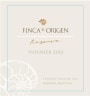 Finca El Origen Reserva Viognier 2012 Front Label