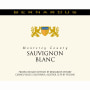 Bernardus Monterey County Sauvignon Blanc 2011 Front Label