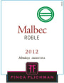 Finca Flichman Roble Malbec 2012 Front Label