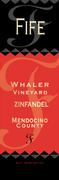Fife Whaler Vineyard Zinfandel 1998 Front Label