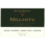 Santa Alicia Millantu Bordeaux Blend 2006 Front Label