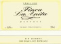 Finca La Anita Semillon 2009 Front Label