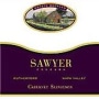 Sawyer Cellars Estate Cabernet Sauvignon 2001 Front Label