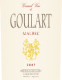 Bodega Goulart Grand Vin de Goulart  Malbec 2007 Front Label