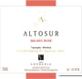Finca Sophenia Altosur Malbec Rose 2014 Front Label