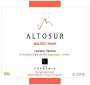 Finca Sophenia Altosur Malbec Rose 2008 Front Label
