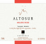 Finca Sophenia Altosur Malbec Rose 2006 Front Label