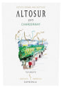 Finca Sophenia Altosur Chardonnay 2015 Front Label