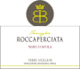 Firriato Roccaperciata Nero d'Avola 2015 Front Label