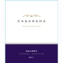 Casarena Malbec 2011 Front Label