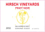Hirsch San Andreas Fault Pinot Noir (1.5L Magnum) 2012 Front Label