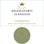 Firriato Feudi Branciforti dei Bordonaro Catarratto 2015 Front Label