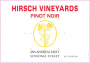 Hirsch San Andreas Fault Pinot Noir 2013 Front Label