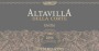 Firriato Altavilla della Corte Grillo 2004 Front Label