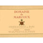 Domaine de Marcoux Chateauneuf-du-Pape 2010 Front Label