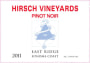 Hirsch East Ridge Pinot Noir 2011 Front Label