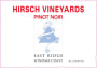 Hirsch East Ridge Pinot Noir 2013 Front Label