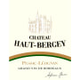 Chateau Haut-Bergey Blanc 2009 Front Label