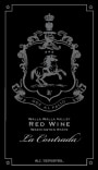 Lachini Vineyards La Contrada Red 2012 Front Label
