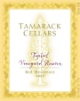 Tamarack Cellars Tapteil Vineyard Reserve 2009 Front Label
