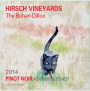 Hirsch Bohan Dillon Pinot Noir 2014 Front Label