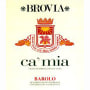 Brovia Ca'Mia Barolo 2008 Front Label