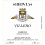 Brovia Barolo Villero 2008 Front Label