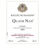 Rocche dei Manzoni Quatr Nas Langhe Rosso 2004 Front Label