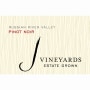 J Vineyards Russian River Pinot Noir 2010 Front Label